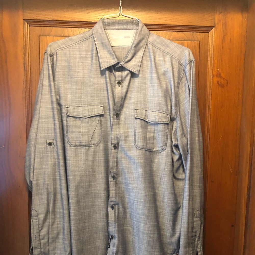 Calvin jeans button down (large)